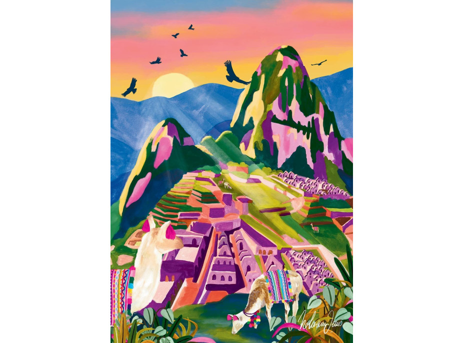 PIECES & PEACE Puzzle Machu Picchu 1000 dílků