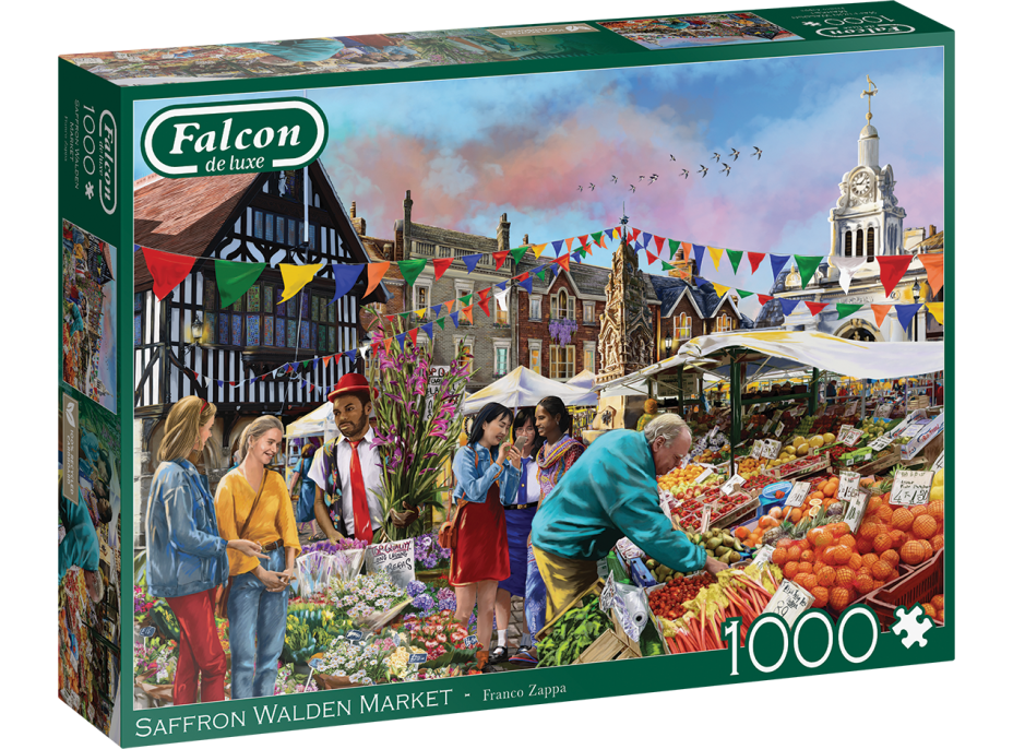 FALCON Puzzle Saffron Walden Market 1000 dílků