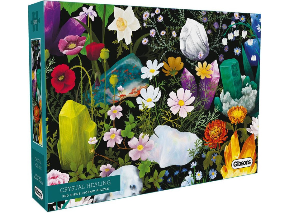 GIBSONS Puzzle Ozdravné krystaly 500 dílků