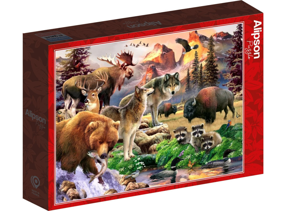 ALIPSON Puzzle Příroda 500 dílků