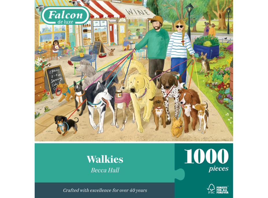 FALCON Puzzle Proházka 1000 dílků