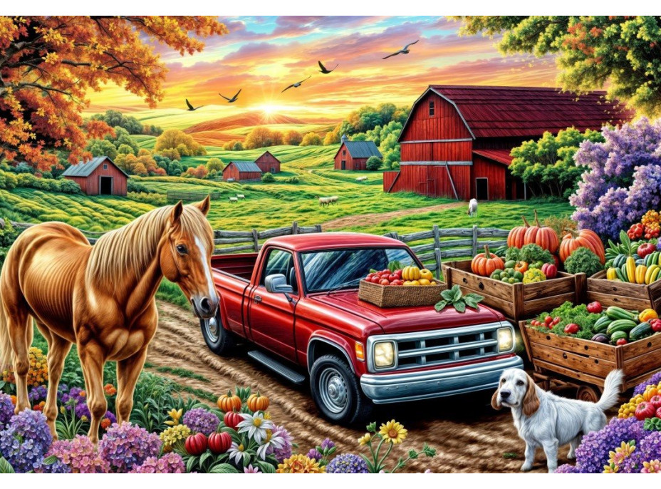 ALIPSON Puzzle Vítání 1000 dílků