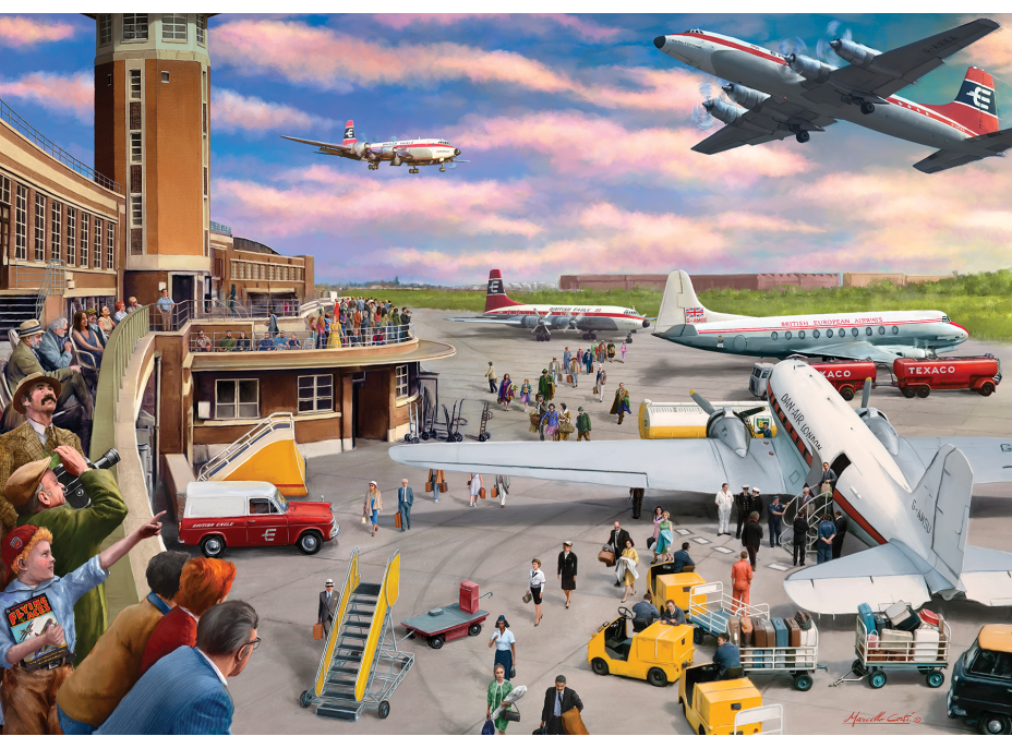 FALCON Puzzle Vyhlídková rampa 1000 dílků