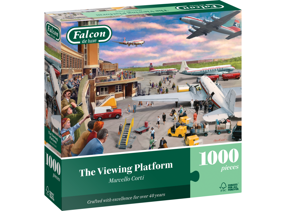 FALCON Puzzle Vyhlídková rampa 1000 dílků