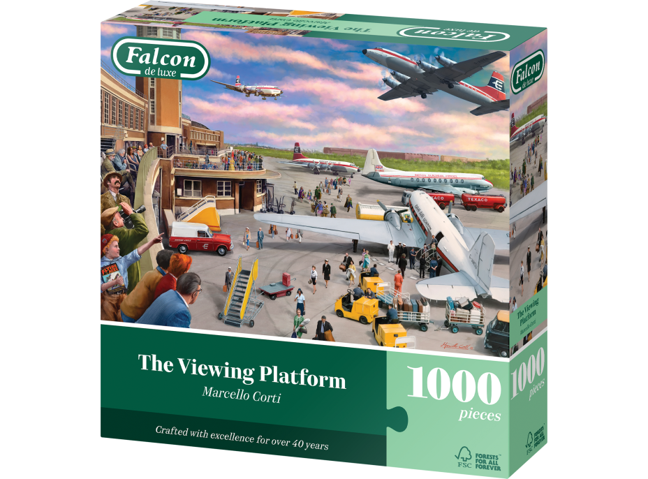 FALCON Puzzle Vyhlídková rampa 1000 dílků