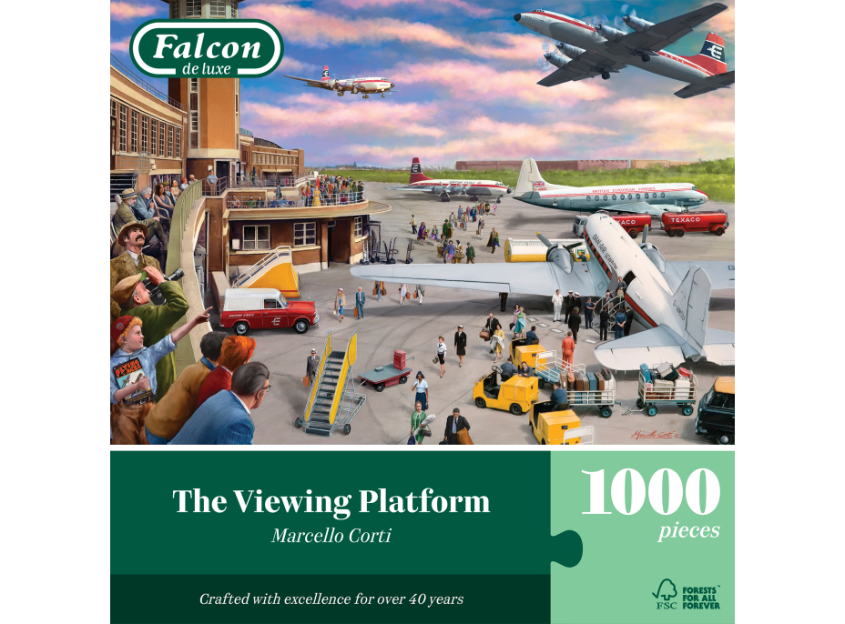 FALCON Puzzle Vyhlídková rampa 1000 dílků