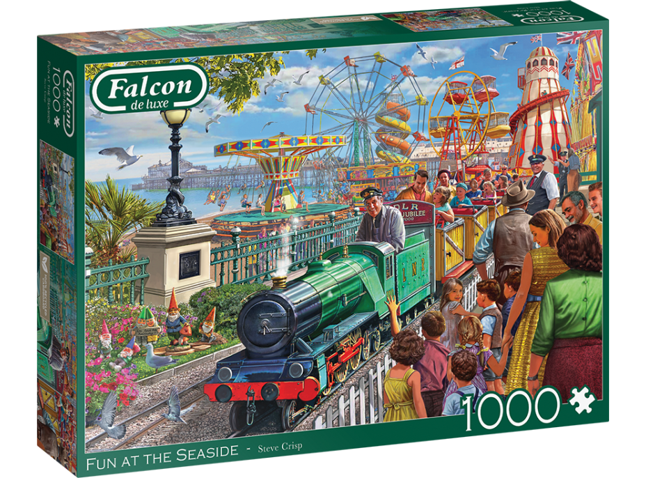 FALCON Puzzle Zábava na molu 1000 dílků