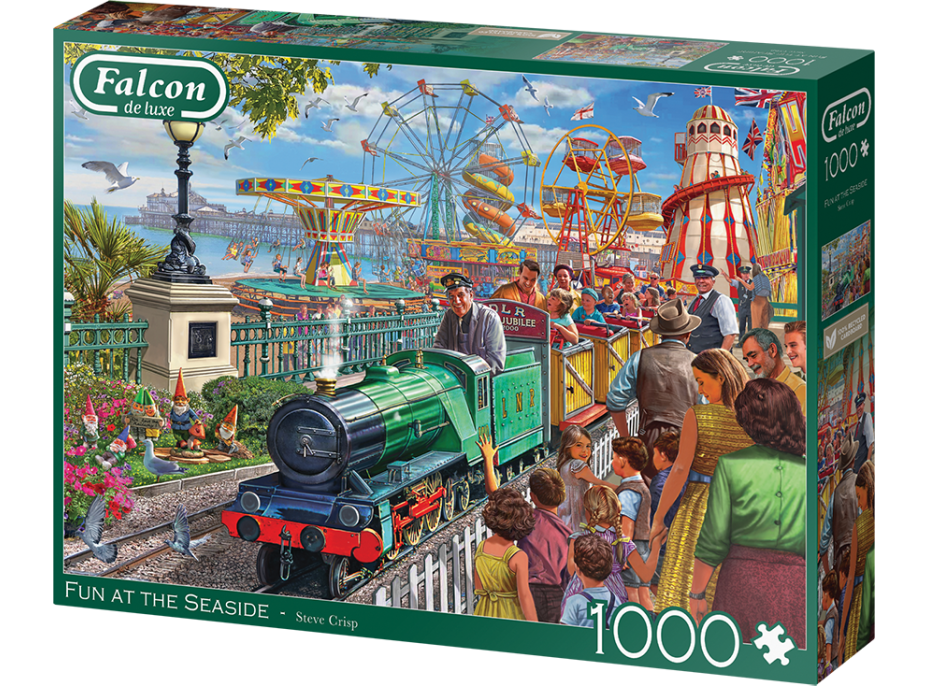FALCON Puzzle Zábava na molu 1000 dílků