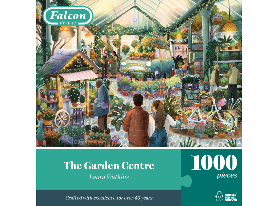 FALCON Puzzle Zahradní centrum 1000 dílků