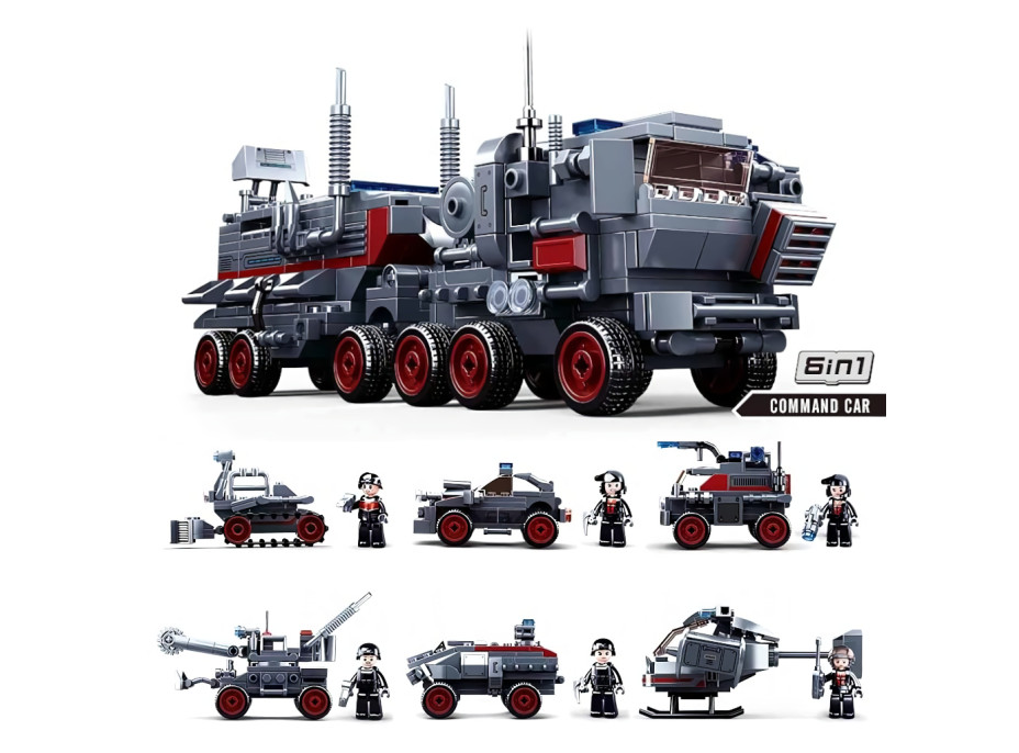 Sluban Space War M38-B0926 Velitelské vozidlo 1 část