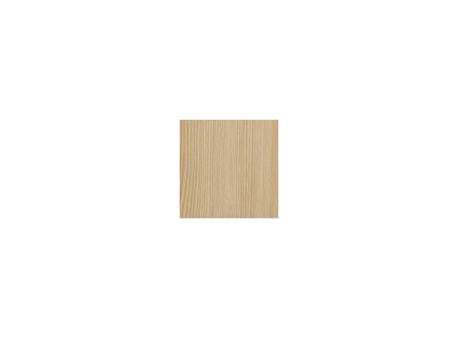 Postel z masivu borovice INKA - 200x120 cm - přírodní/bílá
