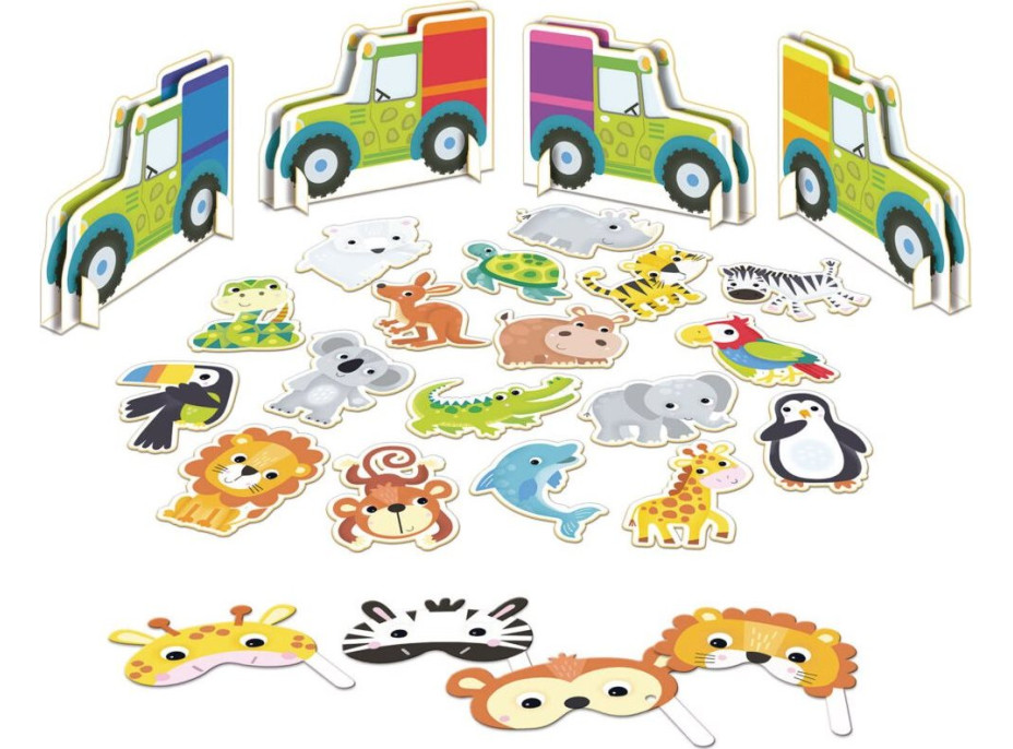 EDUCA Hra Memo ZOO