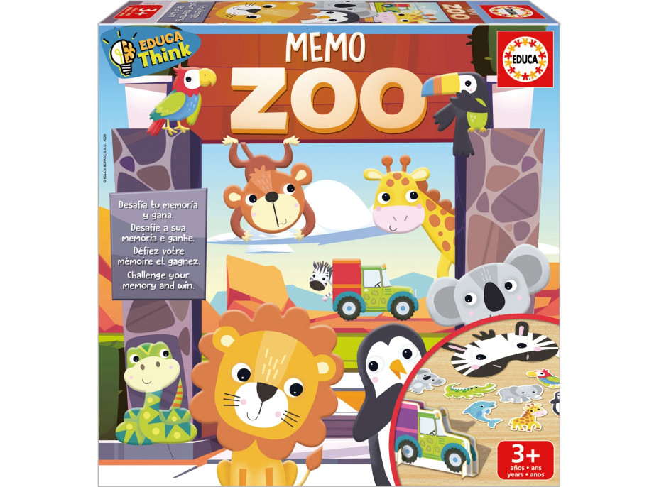 EDUCA Hra Memo ZOO