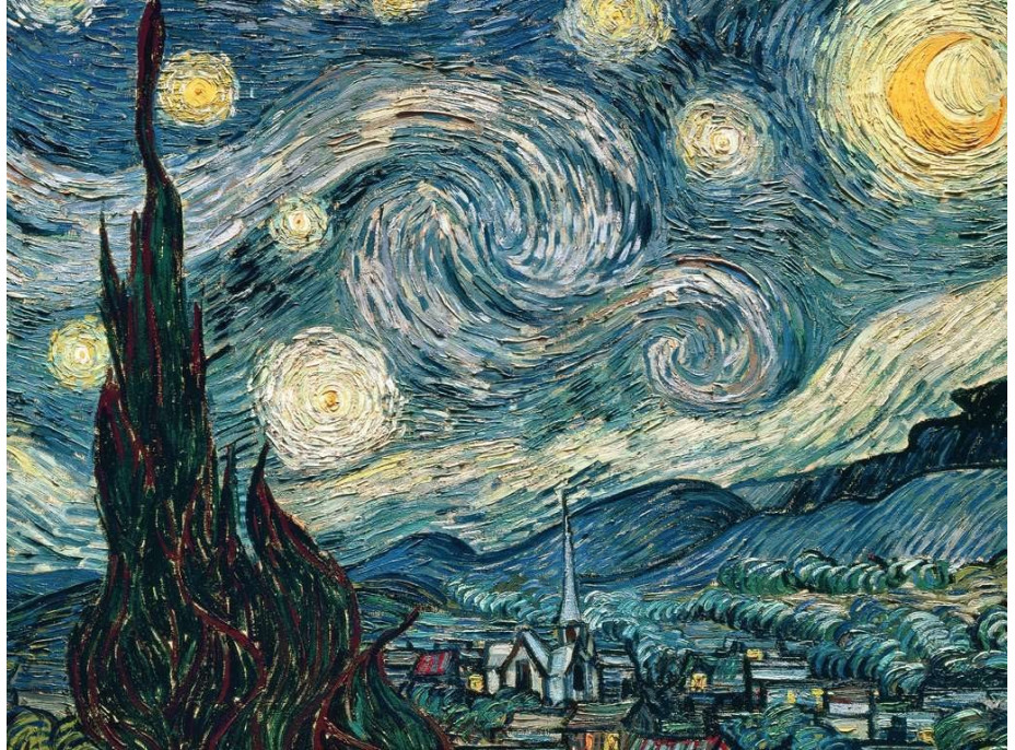 RAVENSBURGER Puzzle Art Collection: Hvězdná noc 1500 dílků