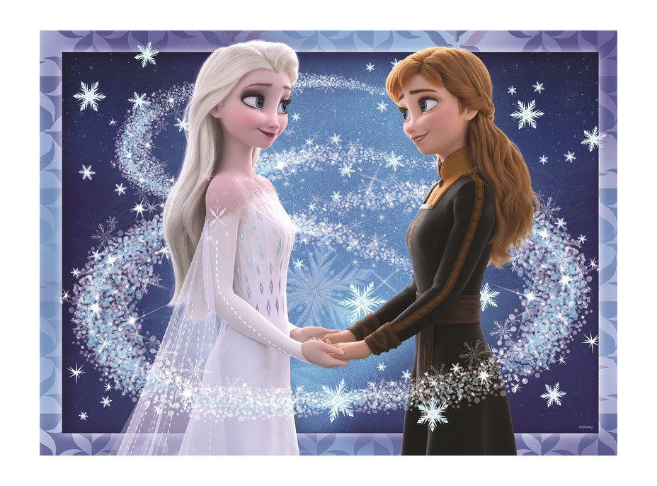 RAVENSBURGER Puzzle Disney: Ledové království: Elsa a Anna 500 dílků