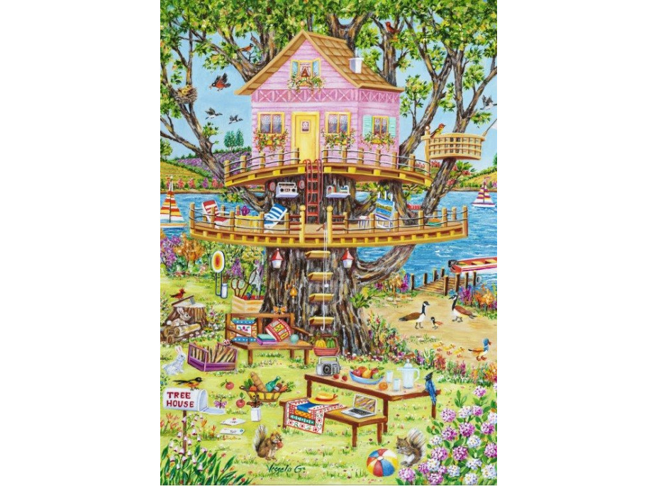 GRAFIKA Puzzle Dům na stromě 1000 dílků