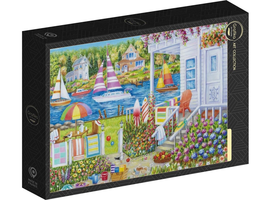 GRAFIKA Puzzle Dům u vody 1000 dílků