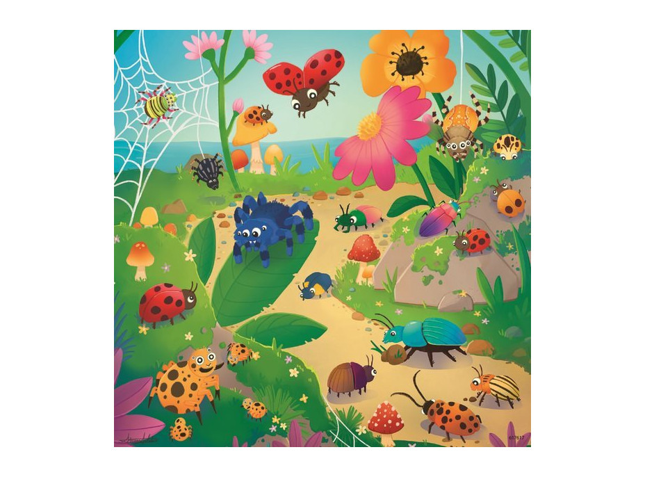 RAVENSBURGER Puzzle Hmyzí kamarádi 3x49 dílků