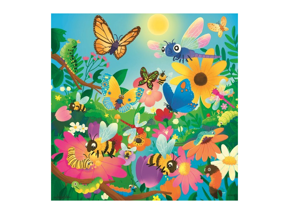 RAVENSBURGER Puzzle Hmyzí kamarádi 3x49 dílků