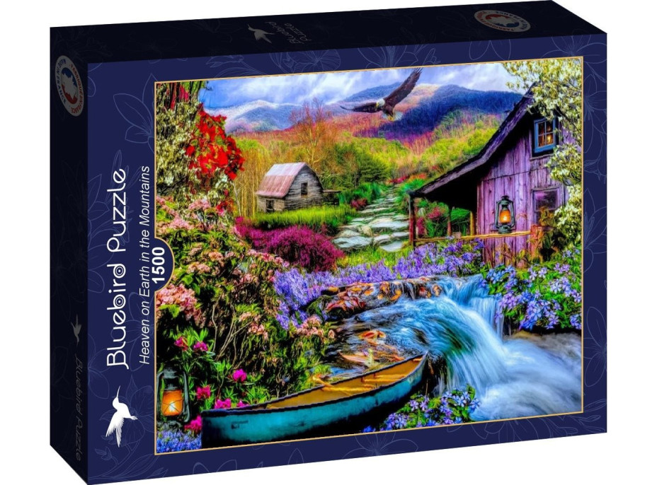 BLUEBIRD Puzzle Horská idylka 1500 dílků