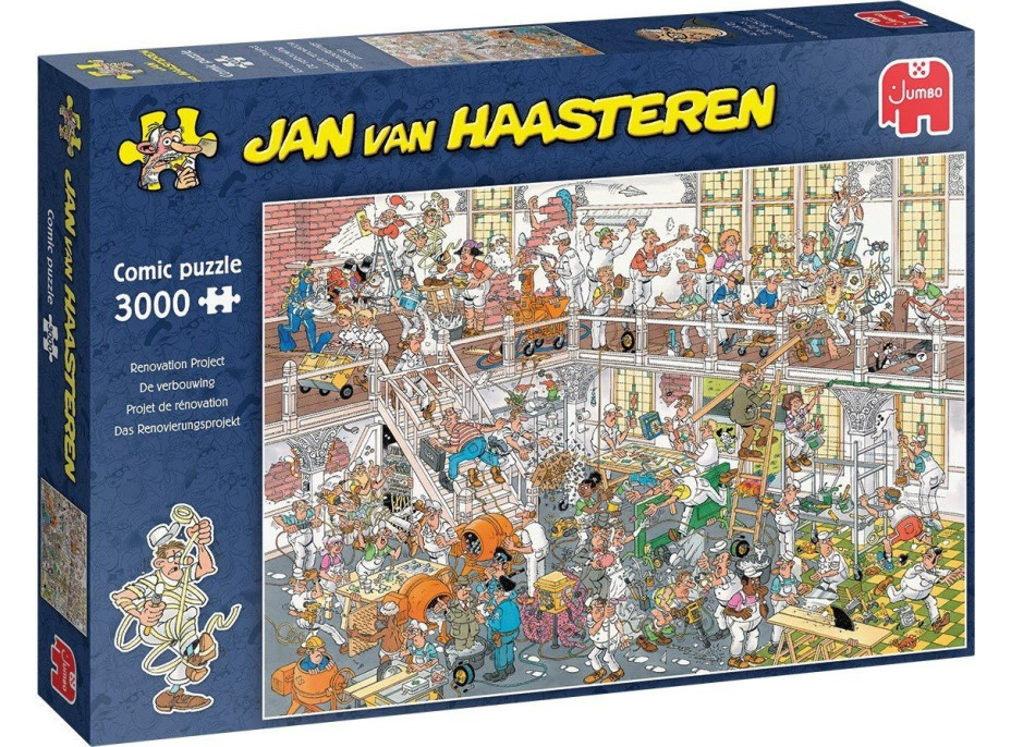 JUMBO Puzzle JvH Renovace 3000 dílků