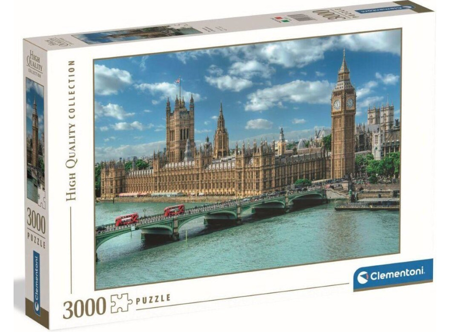 CLEMENTONI Puzzle Komory parlamentu 3000 dílků