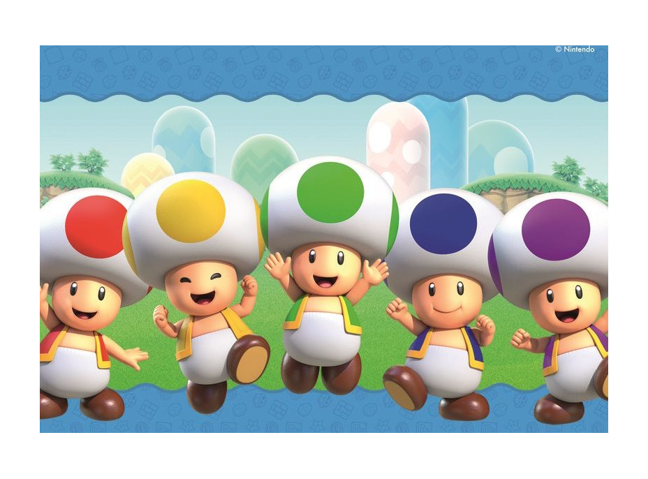 RAVENSBURGER Puzzle Super Mario a jeho dobrodružství 4v1 (12,16,20,24 dílků)