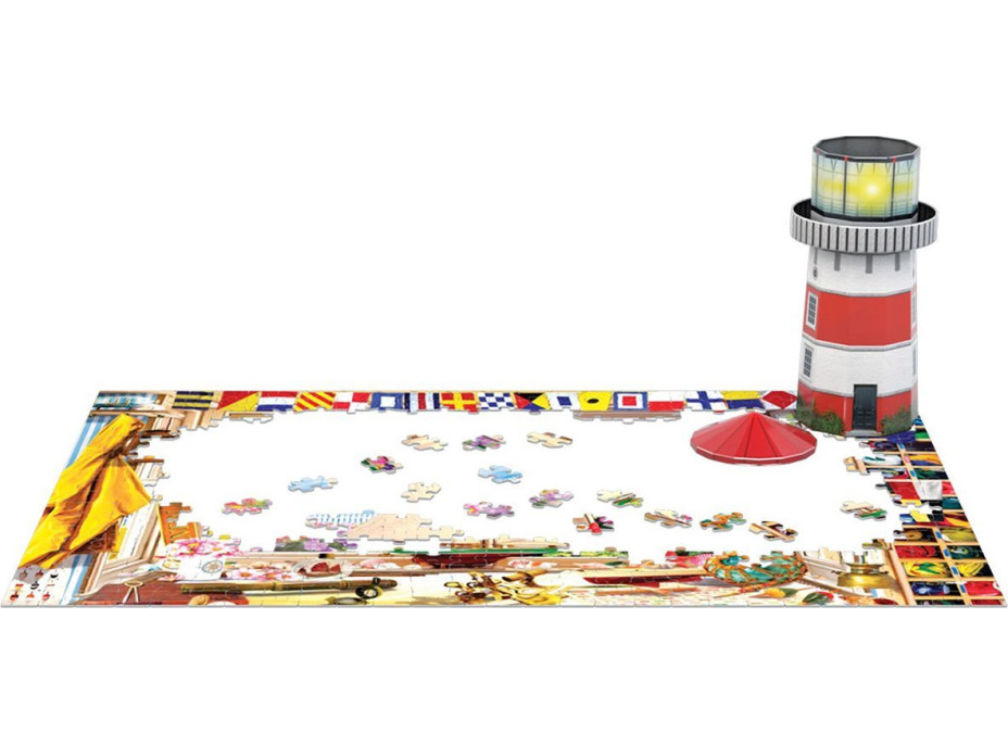 EUROGRAPHICS Puzzle v plechové krabičce Maják 550 dílků