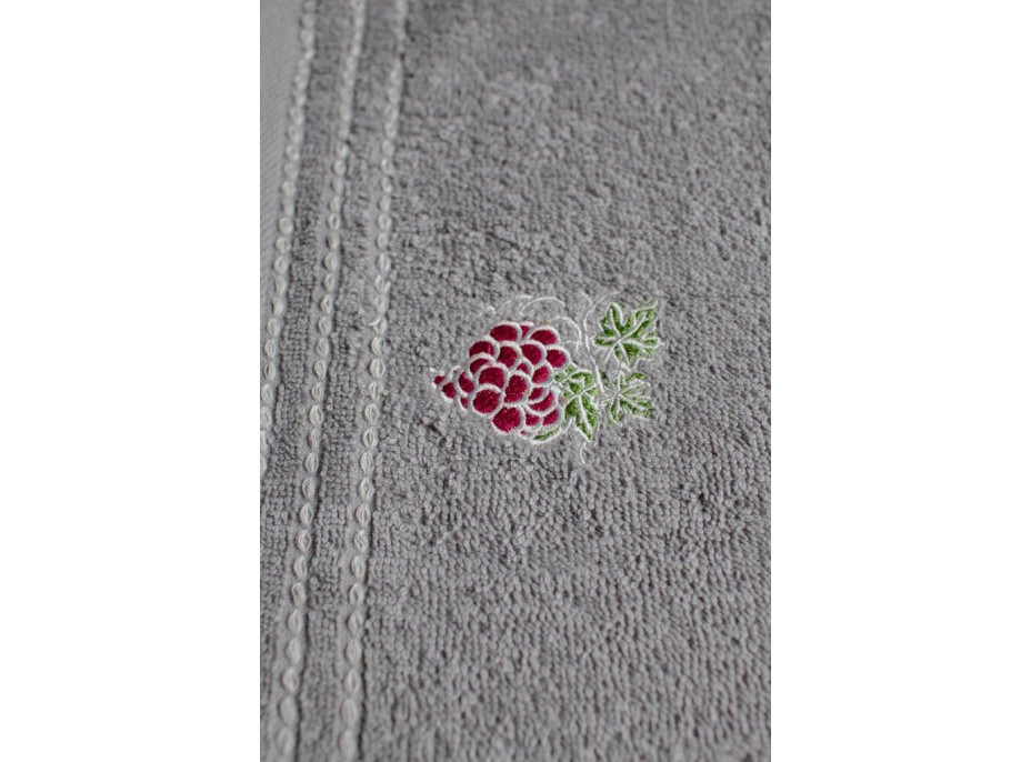 Sada kuchyňských ručníků 30x50 cm (3 kusy) - HROZNY