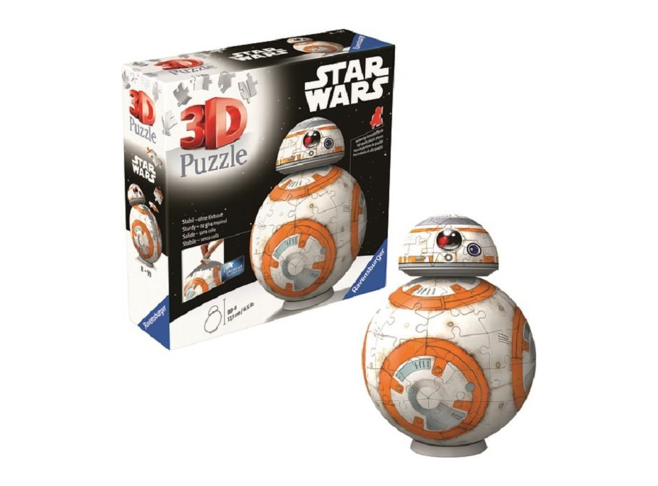 RAVENSBURGER 3D Puzzleball Star Wars: BB8 103 dílků