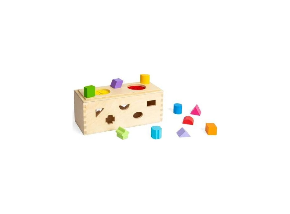 Bigjigs Toys Vkládání a třídění Tajemná krabička