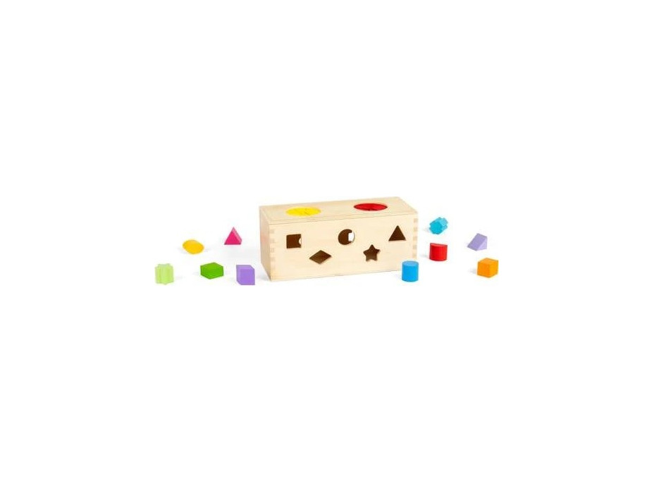 Bigjigs Toys Vkládání a třídění Tajemná krabička