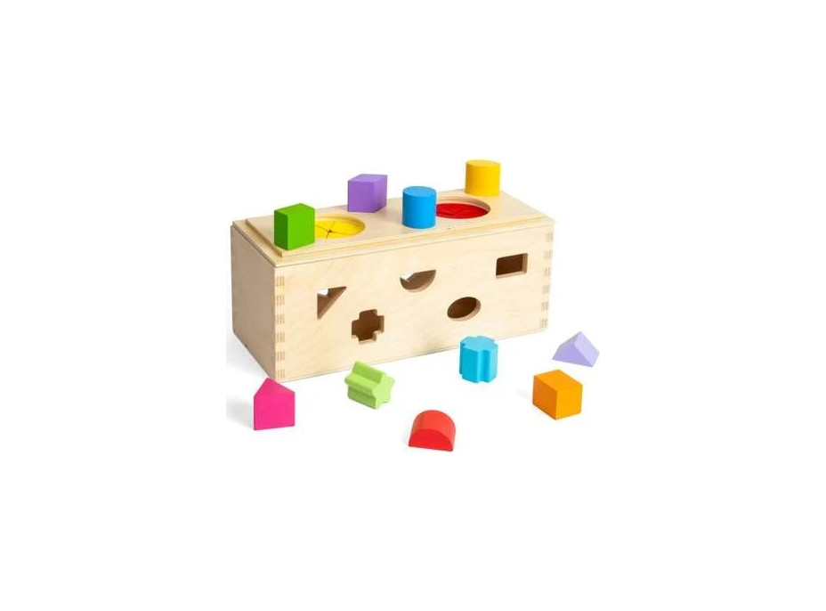 Bigjigs Toys Vkládání a třídění Tajemná krabička