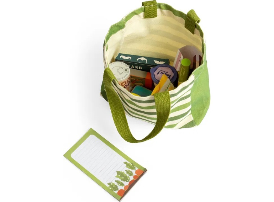 Bigjigs Toys Nákupní taška s nákupem