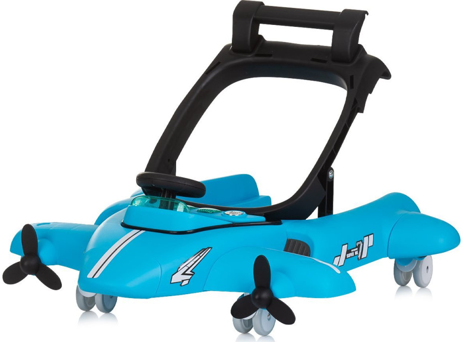 CHIPOLINO Chodítko interaktivní Airplane 3v1 Blue