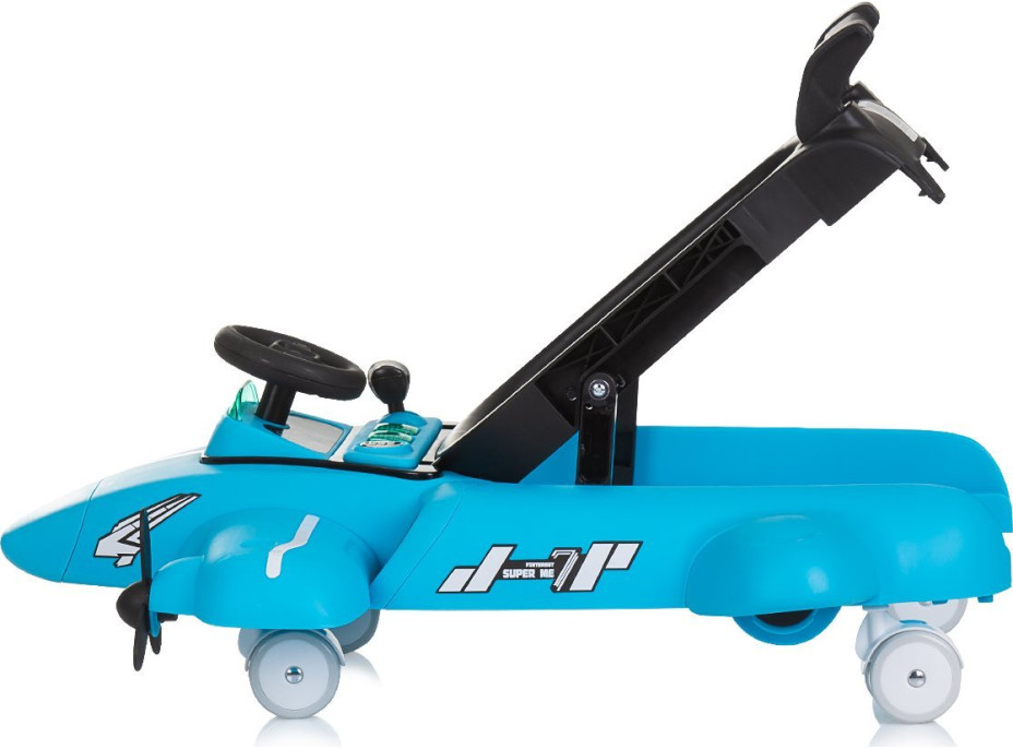 CHIPOLINO Chodítko interaktivní Airplane 3v1 Blue