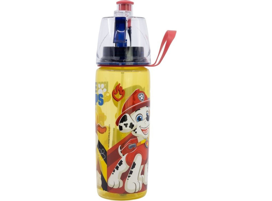 STOR Láhev na pití s rozprašovačem Tlapková patrola 575 ml