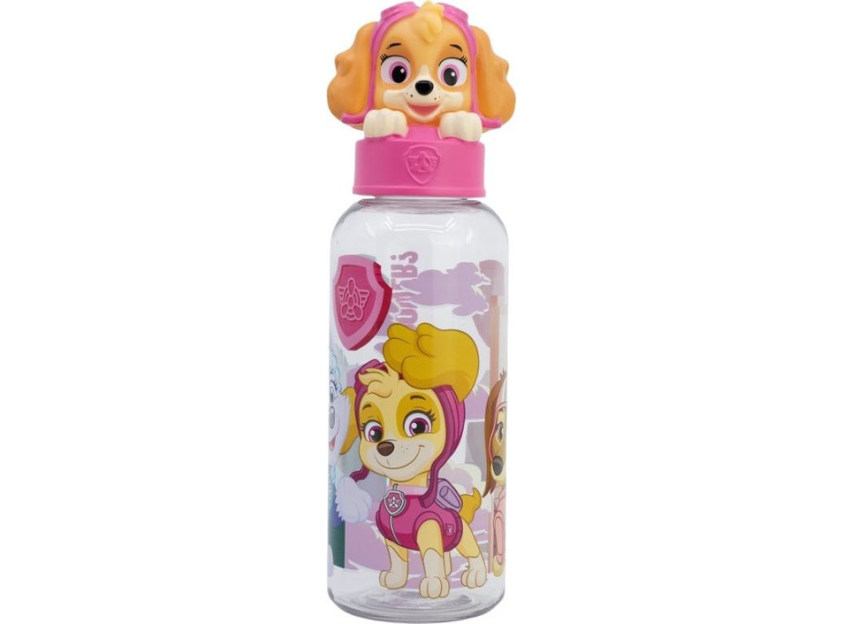 STOR Láhev na pití Tlapková patrola 560 ml růžová