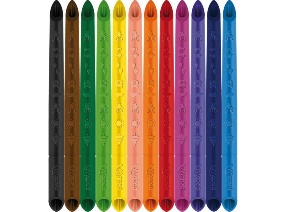 MAPED Pastelky Color'Peps Infinity 15ks + Fixy Color'Peps Jungle 12ks