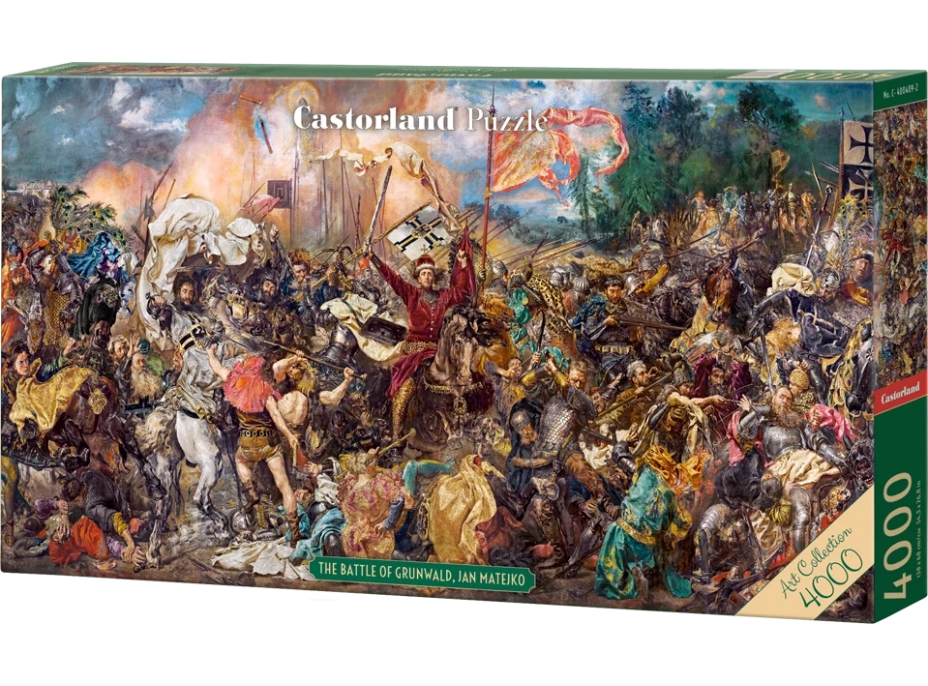 CASTORLAND Puzzle Art Collection: Bitva u Grunwaldu 4000 dílků