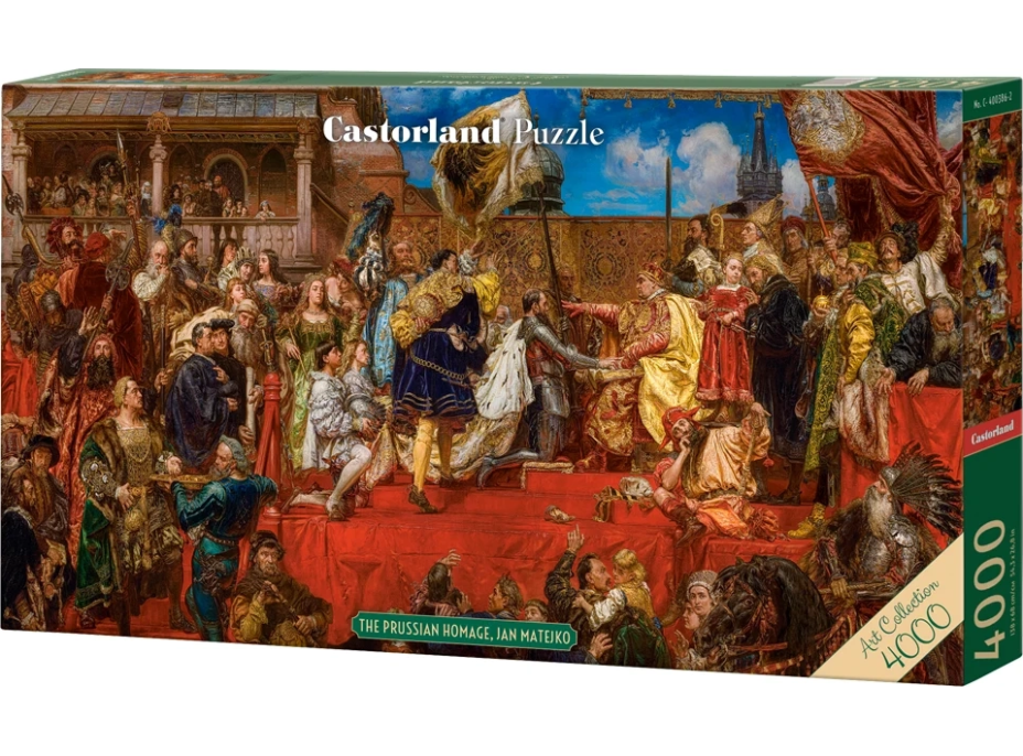 CASTORLAND Puzzle Art Collection: Pruská pocta 4000 dílků