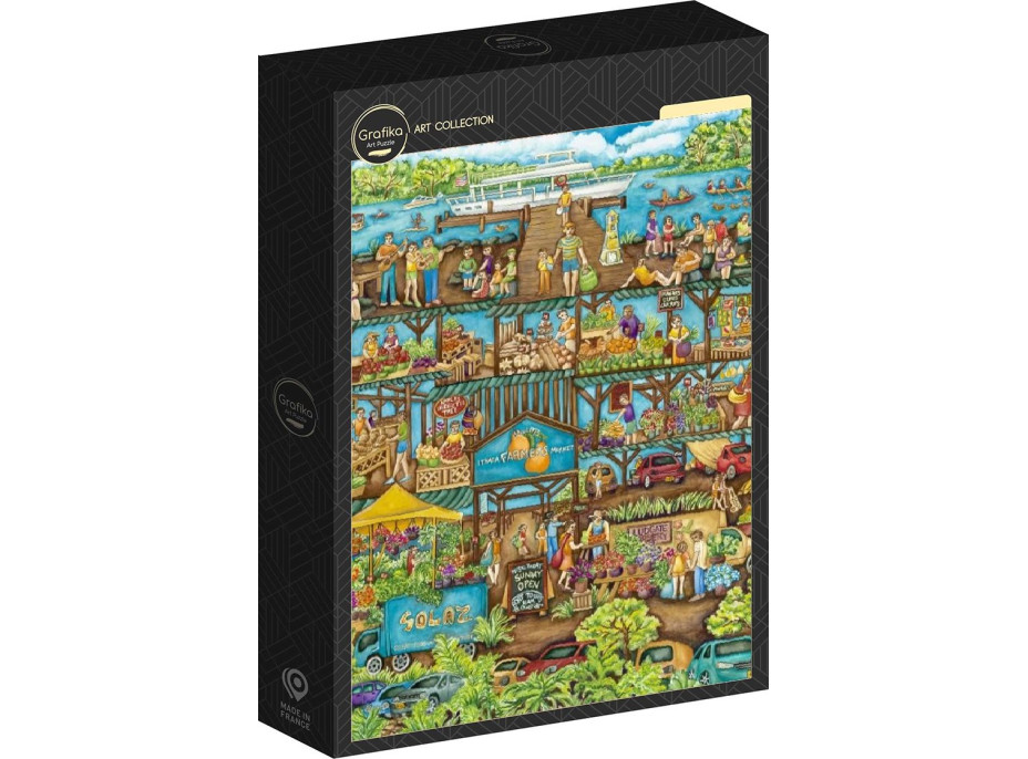 GRAFIKA Puzzle Farmářský trh 1000 dílků