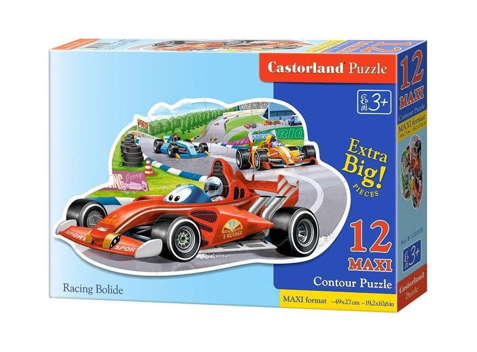 CASTORLAND Puzzle Formule MAXI 12 dílků