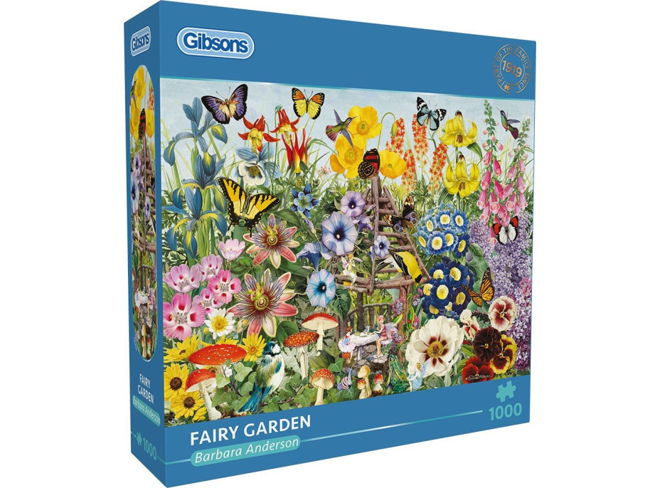 GIBSONS Puzzle Kouzelná zahrada 1000 dílků