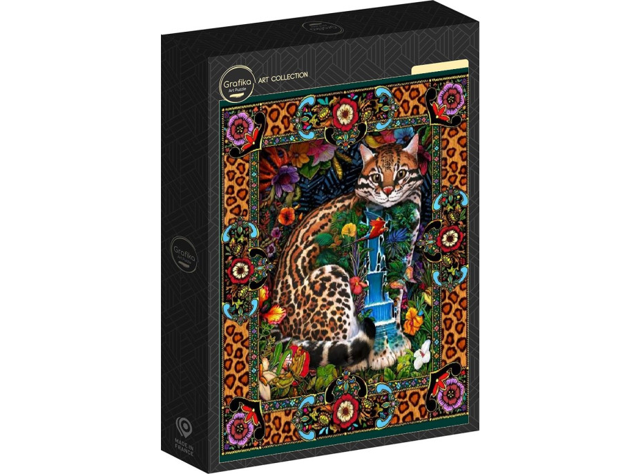 GRAFIKA Puzzle Tropická kočka 1000 dílků