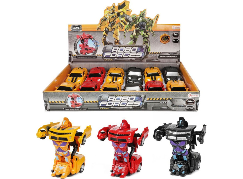 TEDDIES Transformer auto, robot 1ks (mix)