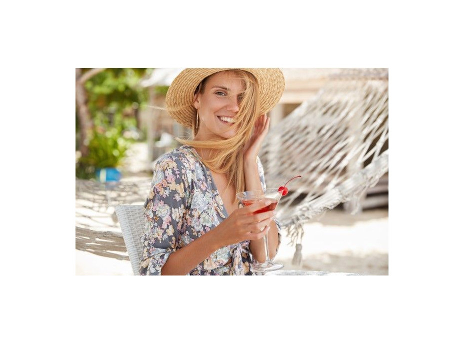 Pletená houpací síť BOHO - ecru
