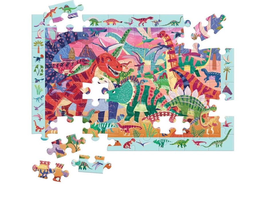 Mudpuppy Puzzle Majestátní dinosauři 64 dílků