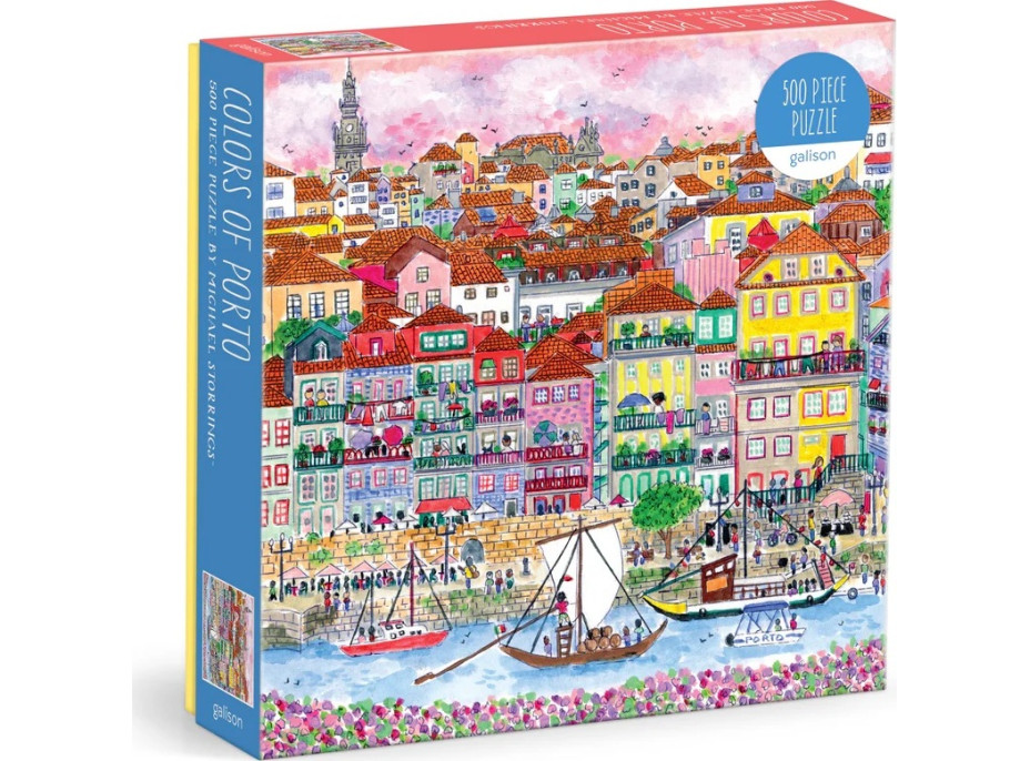 Galison Puzzle Barvy Porta Michael Storrings 500 dílků