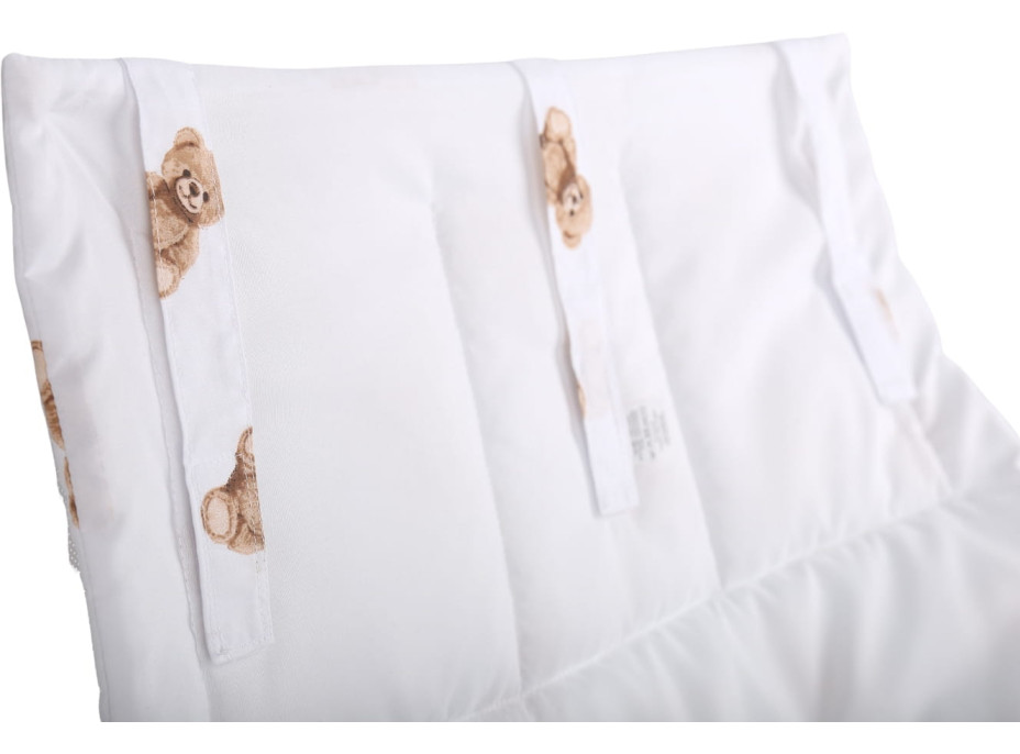 Kapsář (organizér) na dětskou postýlku BABYMAM PREMIUM - Medvídek Teddy